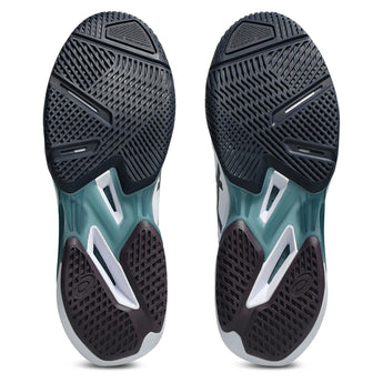 Men's Solution Speed FF 4 Tennis Shoes White and Midnight,Footwear,Asics,,,Tennis Express,1041A532_102-6