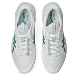 Men's Solution Speed FF 4 Tennis Shoes White and Pitch Green,Footwear,Asics,,,Tennis Express,1041A532_103-4