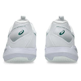 Men's Solution Speed FF 4 Tennis Shoes White and Pitch Green,Footwear,Asics,,,Tennis Express,1041A532_103-5