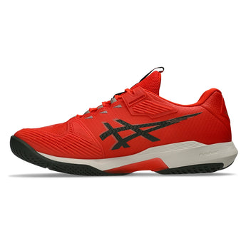 Men's Solution Speed FF 4 Tennis Shoes Cherry Tomato and Vintage Khaki,Footwear,Asics,,,Tennis Express,1041A532_800-1