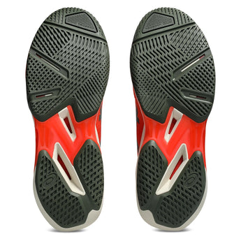 Men's Solution Speed FF 4 Tennis Shoes Cherry Tomato and Vintage Khaki,Footwear,Asics,,,Tennis Express,1041A532_800-6