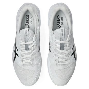 Men's Solution Speed FF 4 Clay Tennis Shoes White and Black-Footwear-Asics-, [current_file_name-Tennis Express
