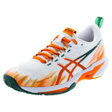 Men's SonicSmash FF Padel Shoes White and Energy Orange,Footwear,Asics,White/Energy Orange,6,Tennis Express,1041A538-100F26copy