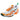 Men's SonicSmash FF Padel Shoes White and Energy Orange