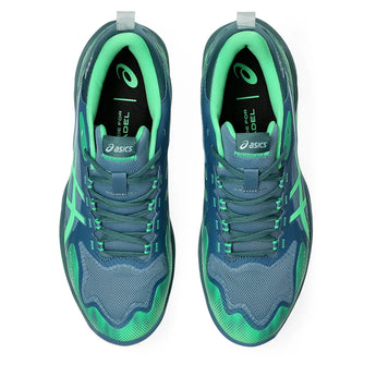 Men's SonicSmash FF Padel Shoes Saba Blue and Vital Green-Footwear-Asics-, [current_file_name-Tennis Express