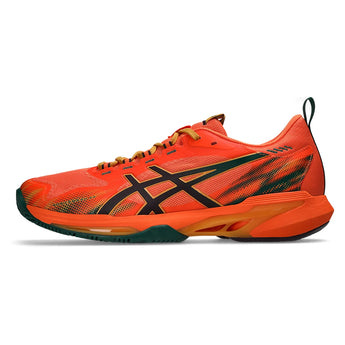 Men's SonicSmash FF Padel Shoes Energy Orange and Dark Aubergine,Footwear,Asics,,,Tennis Express,1041A538_800F26-1