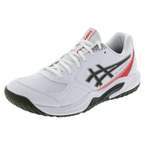 Men's GEL-Dedicate 9 Tennis Shoes White and Vintage Khaki,Footwear,Asics,White/Vintage Khaki,6,Tennis Express,1041A543-100F26copy