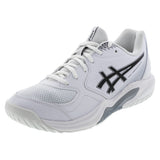Men's GEL-Dedicate 9 Tennis Shoes White and Black,Footwear,Asics,White/Black,6,Tennis Express,1041A543-102F26copy