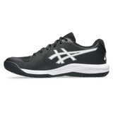 Men's GEL-Dedicate 9 Tennis Shoes Black and White,Footwear,Asics,,,Tennis Express,1041A543_001-1