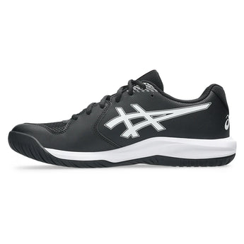 Men's GEL-Dedicate 9 Tennis Shoes Black and White,Footwear,Asics,,,Tennis Express,1041A543_001-1