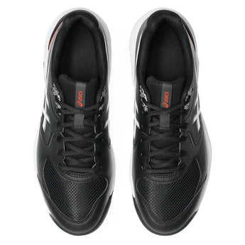 Men's GEL-Dedicate 9 Tennis Shoes Black and White,Footwear,Asics,,,Tennis Express,1041A543_001-3