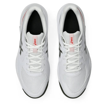 Men's GEL-Dedicate 9 Tennis Shoes White and Vintage Khaki,Footwear,Asics,,,Tennis Express,1041A543_100-3