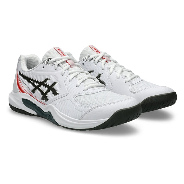 Men's GEL-Dedicate 9 Tennis Shoes White and Vintage Khaki