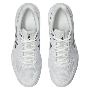 Men's GEL-Dedicate 9 Tennis Shoes White and Black,Footwear,Asics,,,Tennis Express,1041A543_102-3