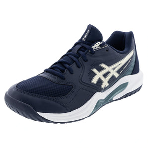 Men's GEL-Dedicate 9 Wide Tennis Shoes Midnight and Oatmeal,Footwear,Asics,Midnight/Oatmeal,7,Tennis Express,1041A544-400F26copy