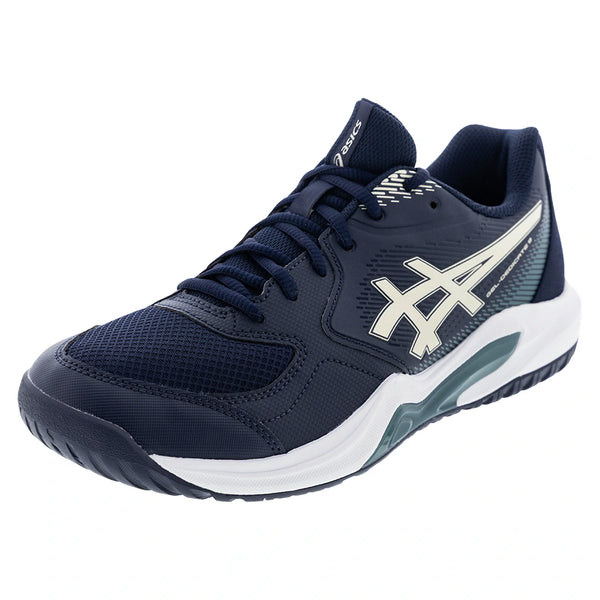 Men's GEL-Dedicate 9 Wide Tennis Shoes Midnight and Oatmeal,Footwear,Asics,Midnight/Oatmeal,7,Tennis Express,1041A544-400F26copy