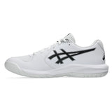 Men's GEL-Dedicate 9 Wide Tennis Shoes White and Black,Footwear,Asics,,,Tennis Express,1041A544_102-2