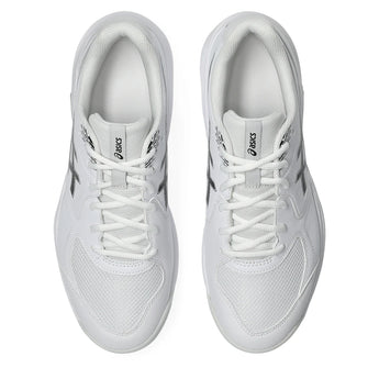 Men's GEL-Dedicate 9 Wide Tennis Shoes White and Black,Footwear,Asics,,,Tennis Express,1041A544_102-3
