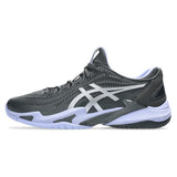 Men's Night Energy Court FF 3 Tennis Shoes Graphite Grey and Pure Silver,Footwear,Asics,,,Tennis Express,1041A569_020-1