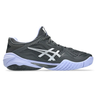 Men's Night Energy Court FF 3 Tennis Shoes Graphite Grey and Pure Silver,Footwear,Asics,,,Tennis Express,1041A569_020-2