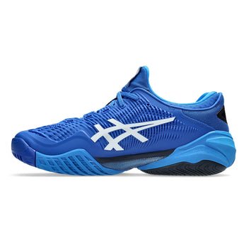 Men's Court FF 3 Tennis Shoes Tune Blue and Pure Silver,Footwear,Asics,,,Tennis Express,1041A575-400F26-2