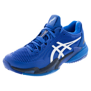 Men's Court FF 3 Tennis Shoes Tune Blue and Pure Silver,Footwear,Asics,Tuna Blue/Pure Silver,6,Tennis Express,1041A575-400F26copy