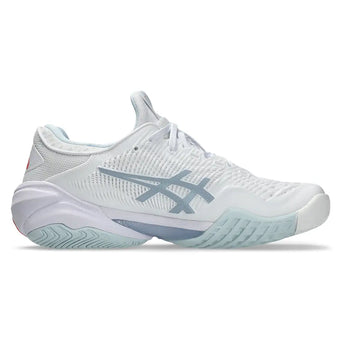 Women's Court FF 3 Tennis Shoes White and Sky,Footwear,Asics,,,Tennis Express,1042A220-107U26-2