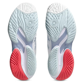 Women's Court FF 3 Tennis Shoes White and Sky,Footwear,Asics,,,Tennis Express,1042A220-107U26-5