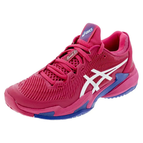 Women's Court FF 3 Tennis Shoes Bright Rose and White – Tennis Express