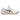 Women's Court FF 3 Tennis Shoes White and Black Coffee