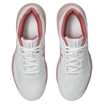 Women's GEL-Dedicate 8 Tennis Shoes White and Rose Rouge-Footwear-Asics-1042A237_106S26-3-Tennis Express