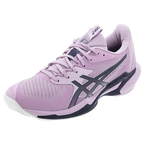 Women's Solution Speed FF 3 Clay Tennis Shoes Light Ube and Indigo Fog-Footwear-Asics-1042A248-700S25-Tennis Express