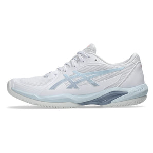 Women's Solution Swift FF 2 Tennis Shoes White and Sky-Footwear-Asics-1042A265_104S26-1-Tennis Express