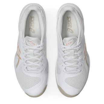 Women's Solution Swift FF 2 Tennis Shoes White and Cantaloupe,Footwear,Asics,,,Tennis Express,1042A265_105-3