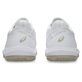 Women's Solution Swift FF 2 Tennis Shoes White and Cantaloupe,Footwear,Asics,,,Tennis Express,1042A265_105-4