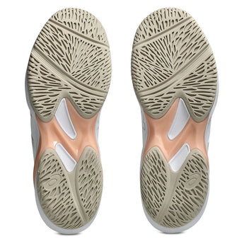 Women's Solution Swift FF 2 Tennis Shoes White and Cantaloupe,Footwear,Asics,,,Tennis Express,1042A265_105-6
