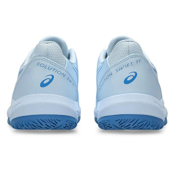 Women's Solution Swift FF 2 Tennis Shoes Light Blue and Huddle Yellow-Footwear-Asics-1042A265_400_SB_BK_GLB-Tennis Express