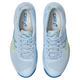 Women's Solution Swift FF 2 Tennis Shoes Light Blue and Huddle Yellow-Footwear-Asics-1042A265_400_SB_TP_GLB2-Tennis Express