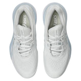 Women's GEL-Resolution X Clay Tennis Shoes White and Pure Silver-Footwear-Asics-1042A277-100S26-3-Tennis Express
