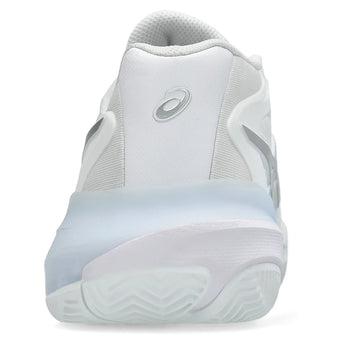 Women's GEL-Resolution X Clay Tennis Shoes White and Pure Silver-Footwear-Asics-1042A277-100S26-4-Tennis Express