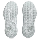 Women's GEL-Resolution X Clay Tennis Shoes White and Pure Silver-Footwear-Asics-1042A277-100S26-5-Tennis Express