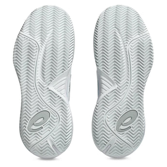 Women's GEL-Resolution X Clay Tennis Shoes White and Pure Silver-Footwear-Asics-1042A277-100S26-5-Tennis Express