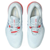 Women's CLAY Court GEL-Resolution X Tennis Shoes Sky and Grey Blue,Footwear,Asics,,,Tennis Express,1042A277-401U26-3