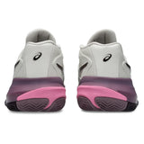 Women's CLAY Court GEL-Resolution X Tennis Shoes Soft Oat and Dark Aubergine,Footwear,Asics,,,Tennis Express,1042A277_250-4