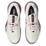 Women's GEL-Resolution X Tennis Shoes Soft Oat and Dark Aubergine,Footwear,Asics,,,Tennis Express,1042A278_250F26-3