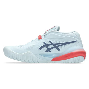 Women's GEL-Resolution X Tennis Shoes Sky and Grey Blue,Footwear,Asics,,,Tennis Express,1042A279-401U26-2