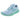 Women's GEL-Resolution X Tennis Shoes Light Blue and Oasis Green