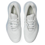 Women's GEL-Resolution X Tennis Shoes White and Pure Silver-Footwear-Asics-1042A279_100_4-Tennis Express