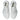 Women's GEL-Resolution X Tennis Shoes White and Pure Silver-Footwear-Asics-1042A279_100_4-Tennis Express