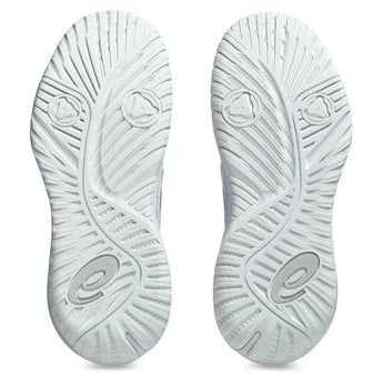 Women's GEL-Resolution X Tennis Shoes White and Pure Silver-Footwear-Asics-1042A279_100_6b9590a9-6e6f-41c0-9037-09f6be24d02b-Tennis Express
